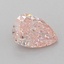 0.83 Ct. Fancy Vivid Pink Pear Lab Grown Diamond