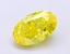 1.12 Ct. Fancy Vivid  Yellow Oval Lab Grown Diamond