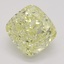 1.60 Ct. Fancy Light Yellow Cushion Diamond
