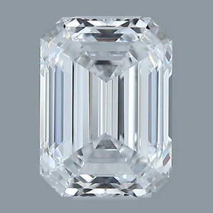 Emerald diamond — real photo