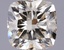 1.02 Ct. Fancy Light Yellow Cushion Lab Grown Diamond