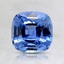 6.6mm Blue Cushion Sapphire