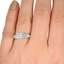 The Frederique Ring, smalltop view on a hand