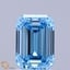 1.93 Ct. Fancy Vivid Blue Emerald Lab Grown Diamond