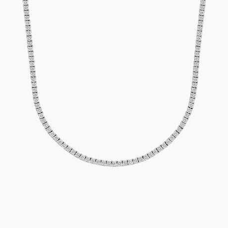 Petite Lab Diamond Tennis Necklace (2 1/5 ct. tw.) - Brilliant Earth
