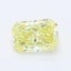 0.32 Ct. Fancy Yellow Radiant Lab Grown Diamond