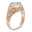 The Wynne Ring, smalltop view on a hand