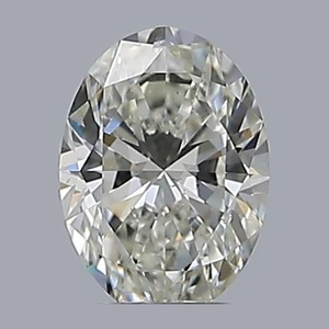 Oval diamond — real photo