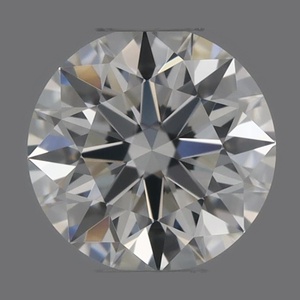 Round diamond — real photo