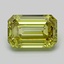 1.07 Ct. Fancy Intense Greenish Yellow Emerald Lab Grown Diamond