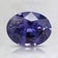 7.9x6mm Violet Oval Sapphire