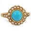 Edwardian Turquoise Vintage Ring