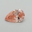0.41 Ct. Fancy Vivid Pink Pear Lab Grown Diamond