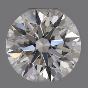 Round diamond — real photo