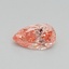0.50 Ct. Fancy Vivid Pink Pear Lab Grown Diamond