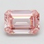 1.97 Ct. Fancy Intense  Pink Emerald Lab Grown Diamond