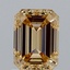 1.50 Ct. Fancy Intense Yellow Orange Emerald Lab Grown Diamond