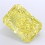 7.61 Ct. Fancy Vivid  Yellow Radiant Lab Grown Diamond