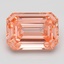 5.76 Ct. Fancy Vivid Pink Emerald Lab Grown Diamond