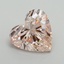 5.08 Ct. Fancy Intense Pink Heart Lab Grown Diamond