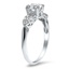The Sharie Ring, smalltop view on a hand