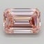 3.70 Ct. Fancy Intense  Pink Emerald Lab Grown Diamond