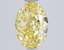 2.07 Ct. Fancy Vivid Yellow Yellow Oval Lab Grown Diamond