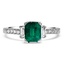 Retro Emerald Vintage Ring