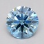 1.00 Ct. Fancy Vivid  Blue Round Lab Grown Diamond