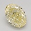 2.16 Ct. Fancy Intense Yellow Oval Lab Grown Diamond