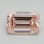 2.18 Ct. Fancy Intense Pink Emerald Lab Grown Diamond