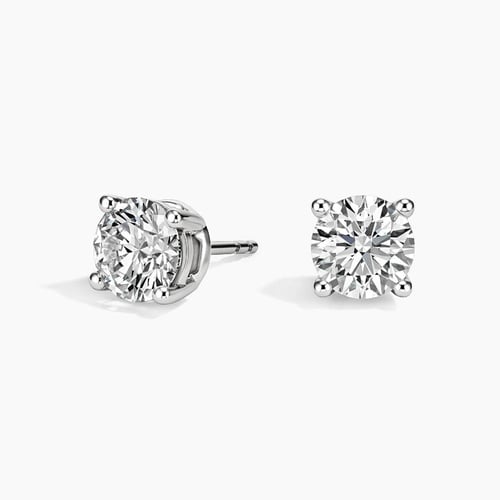 Lab Diamond Stud Earrings (1/6 ct. tw.) in 14K White Gold