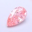 2.98 Ct. Fancy Vivid Pink Pear Lab Grown Diamond