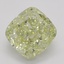 1.01 Ct. Fancy Yellow Cushion Diamond