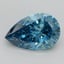 2.01 Ct. Fancy Vivid Blue Pear Lab Grown Diamond