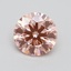 1.39 Ct. Fancy Intense Pink Round Lab Grown Diamond
