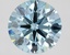 2.44 Ct. Fancy Vivid Blue Round Lab Grown Diamond