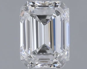 Emerald diamond — real photo