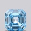 1.02 Ct. Fancy Vivid Blue Asscher Lab Grown Diamond