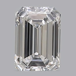 Emerald diamond — real photo