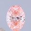 2.85 Ct. Fancy Vivid Pink Oval Lab Grown Diamond