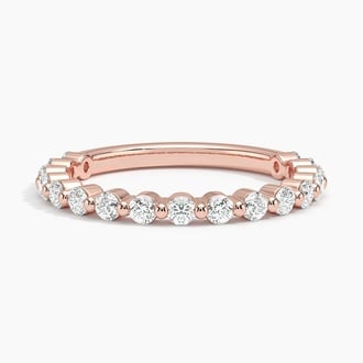 Marseille Three-Quarter Coverage Diamond Ring (1/2 ct. tw.) in 14K Rose Gold