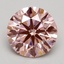 2.65 Ct. Fancy Intense Pink Round Lab Grown Diamond