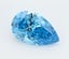 2.52 Ct. Fancy Vivid  Blue Pear Lab Grown Diamond