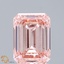 2.09 Ct. Fancy Intense Pink Emerald Lab Grown Diamond
