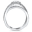 Multi Strand Diamond Ring, smallside view