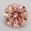 2.20 Ct. Fancy Intense Pink Round Lab Grown Diamond