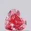 0.30 Ct. Fancy Vivid Pink Heart Lab Grown Diamond