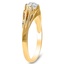 The Tami Ring, smalltop view on a hand
