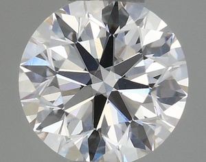 Round diamond — real photo